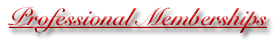 Professional Memberships